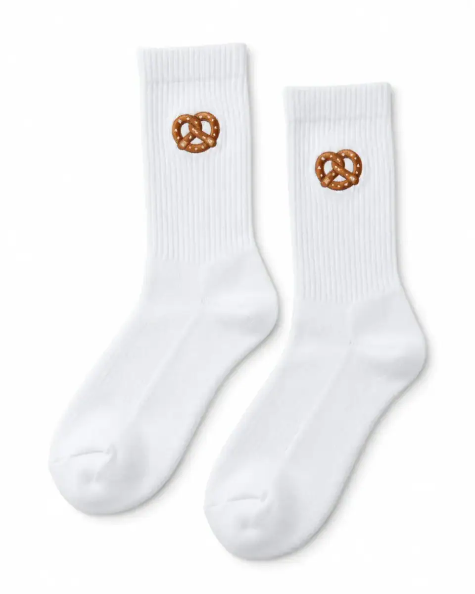 Meias Esportivas Bordadas
